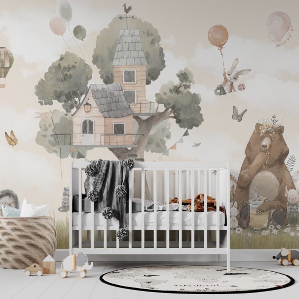 Foto murale Shtëpi në pemë për fëmijë