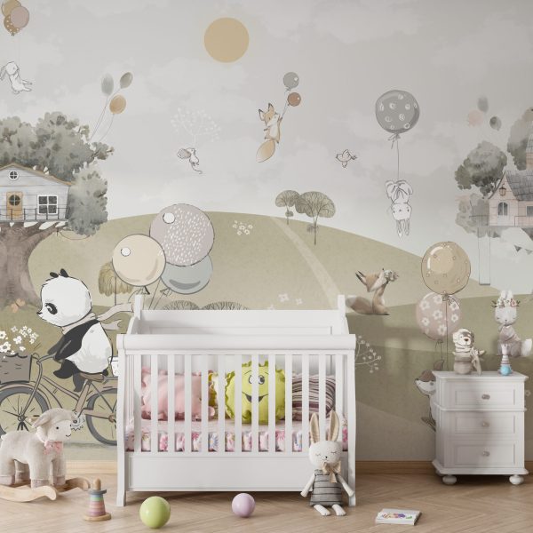 Foto murale Shtëpi në pemë