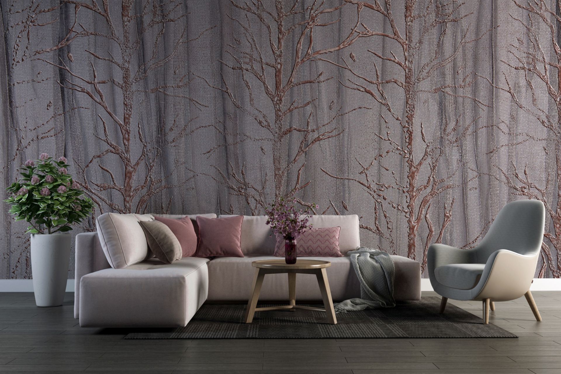 Foto murale Pemë pa gjethe