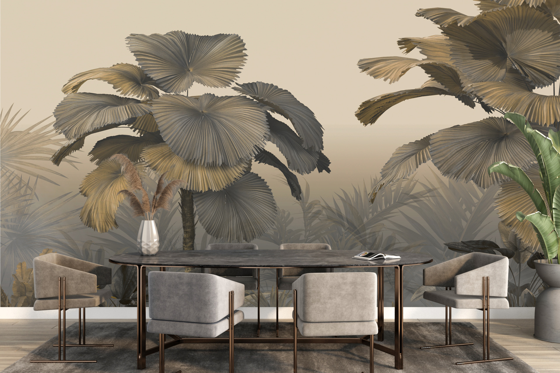 Foto murale Pemë tropikale 3D