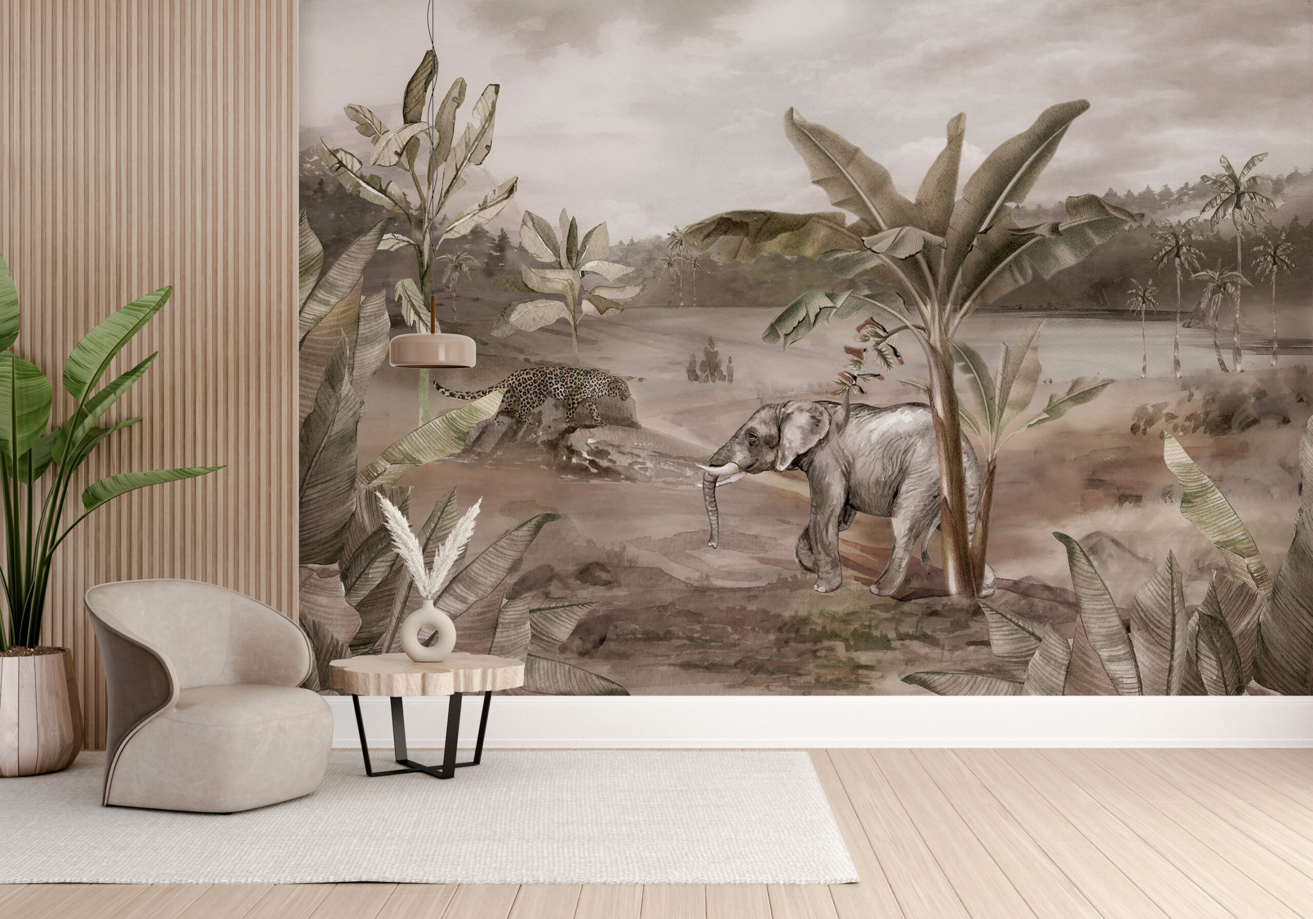 Foto murale Afrika e egër