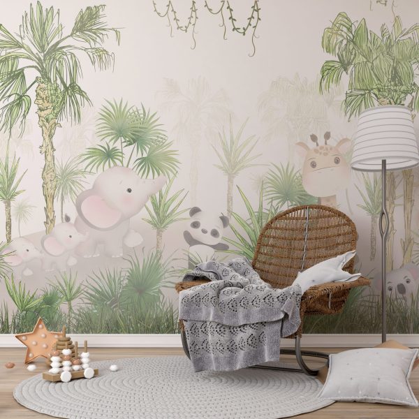 Foto murale Kafshët e egra