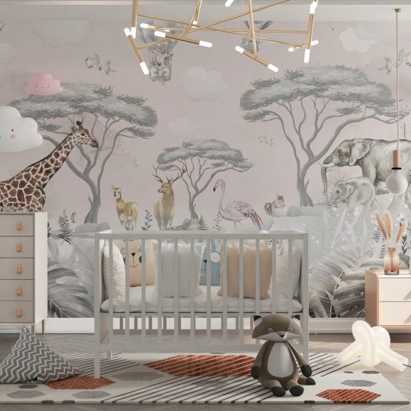 Foto murale Kafshë të egra për fëmijë