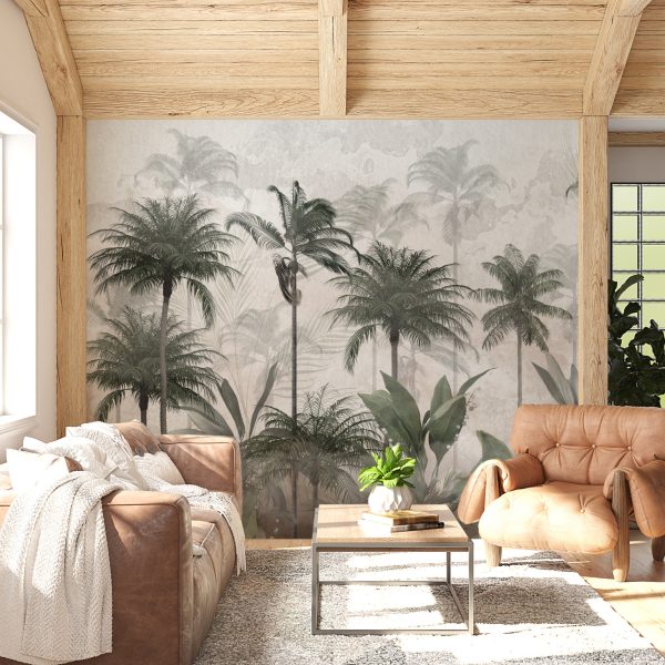 Foto murale Xhungël Përtej Mjegullës