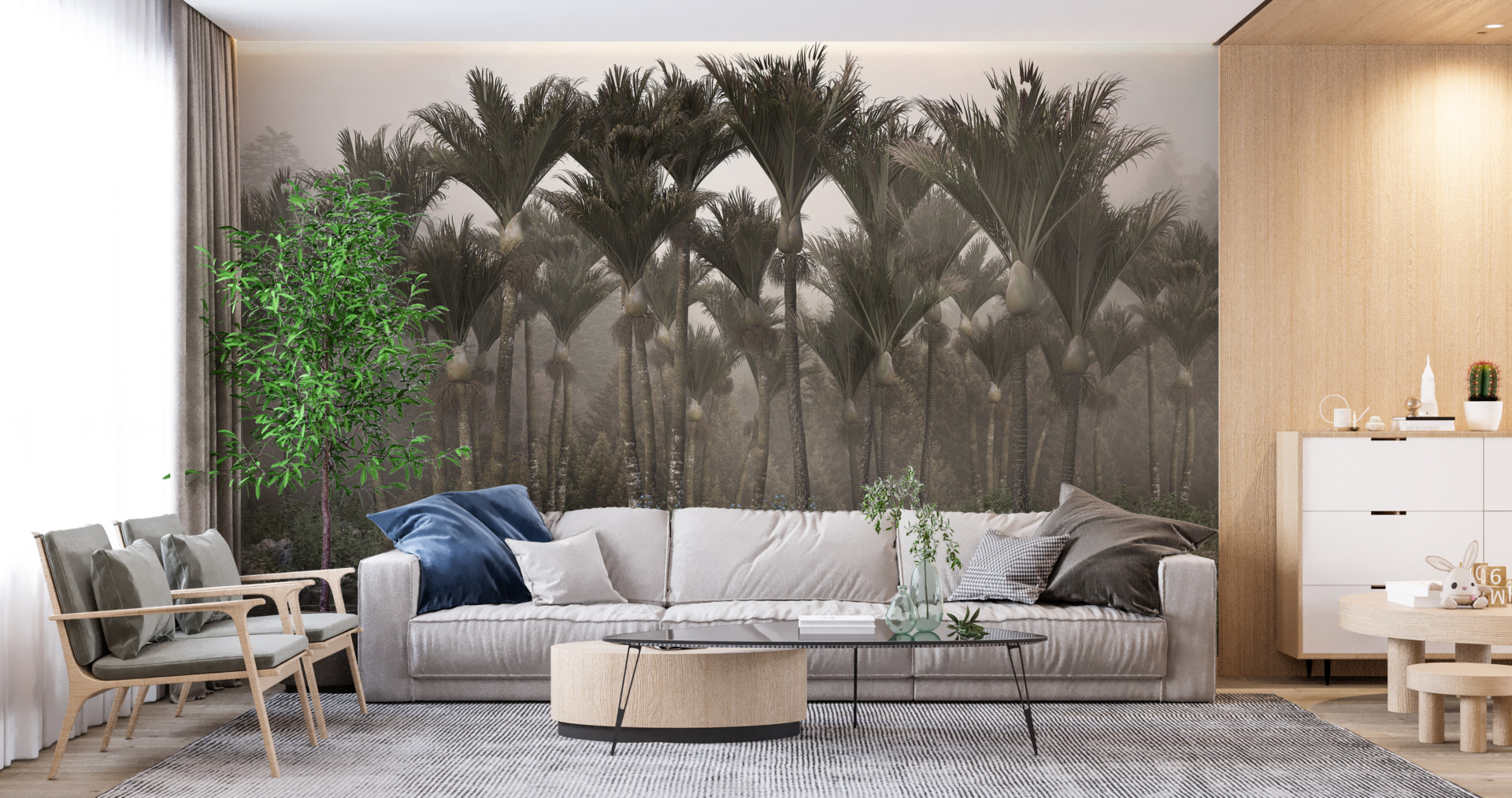 Foto murale Liqen ekzotik