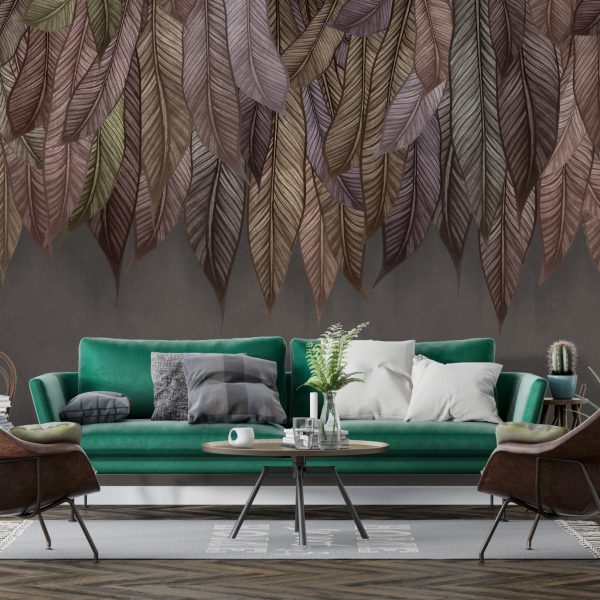 Foto murale Gjethe ekzotike të varura