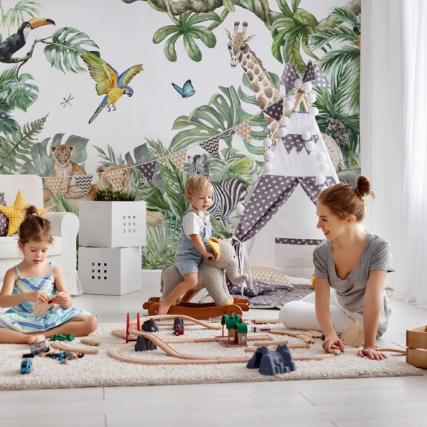 Foto murale Kafshë ekzotike për fëmijë