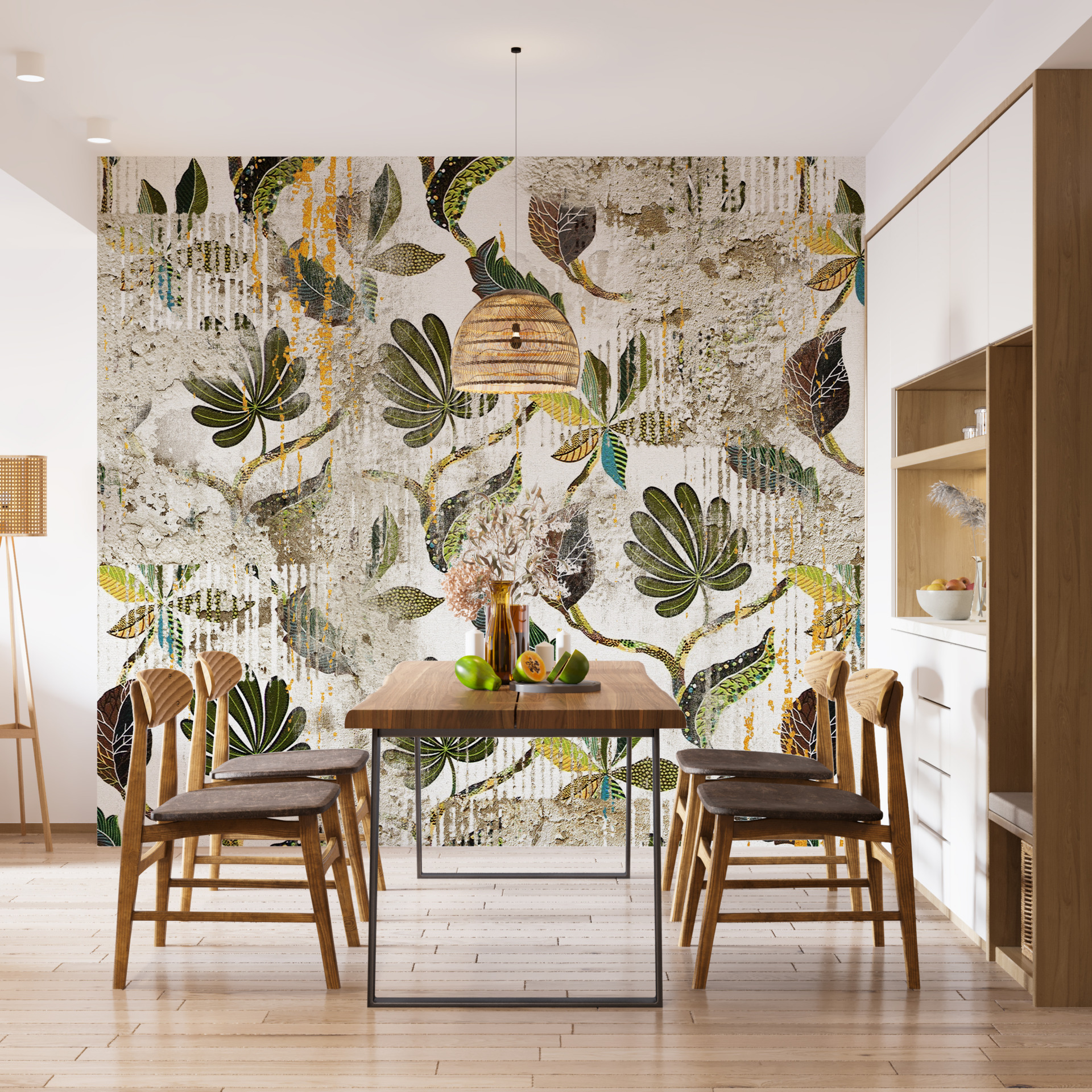 Foto murale Valët e gjetheve