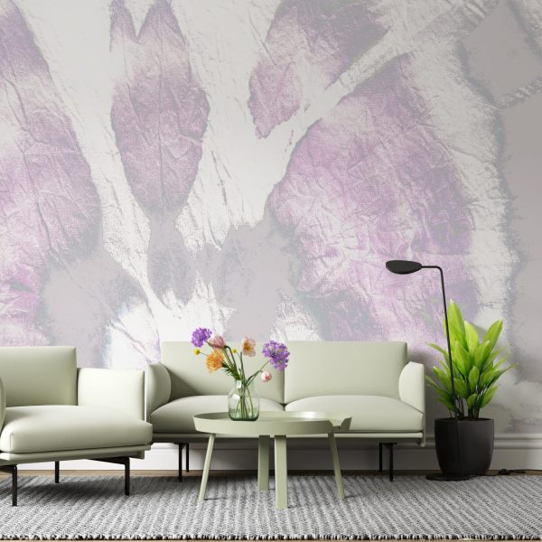 Foto murale Abstraksion i purpurt