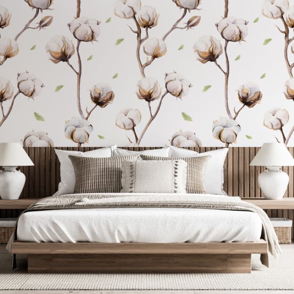 Foto murale Degëza lulesh pambuku