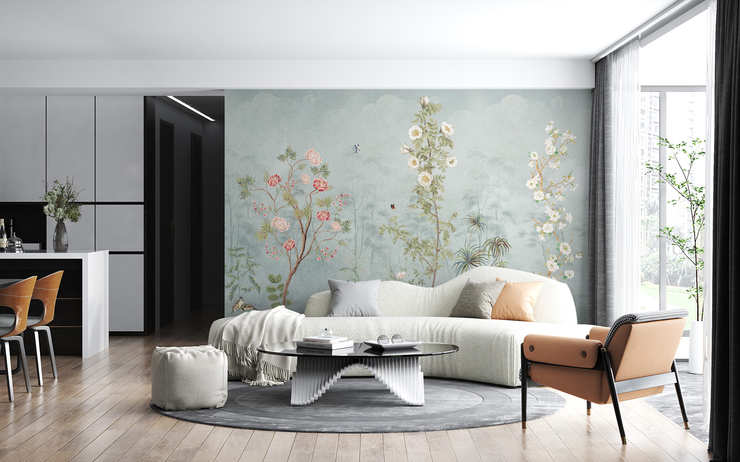 Foto murale Degëza lulëzuese