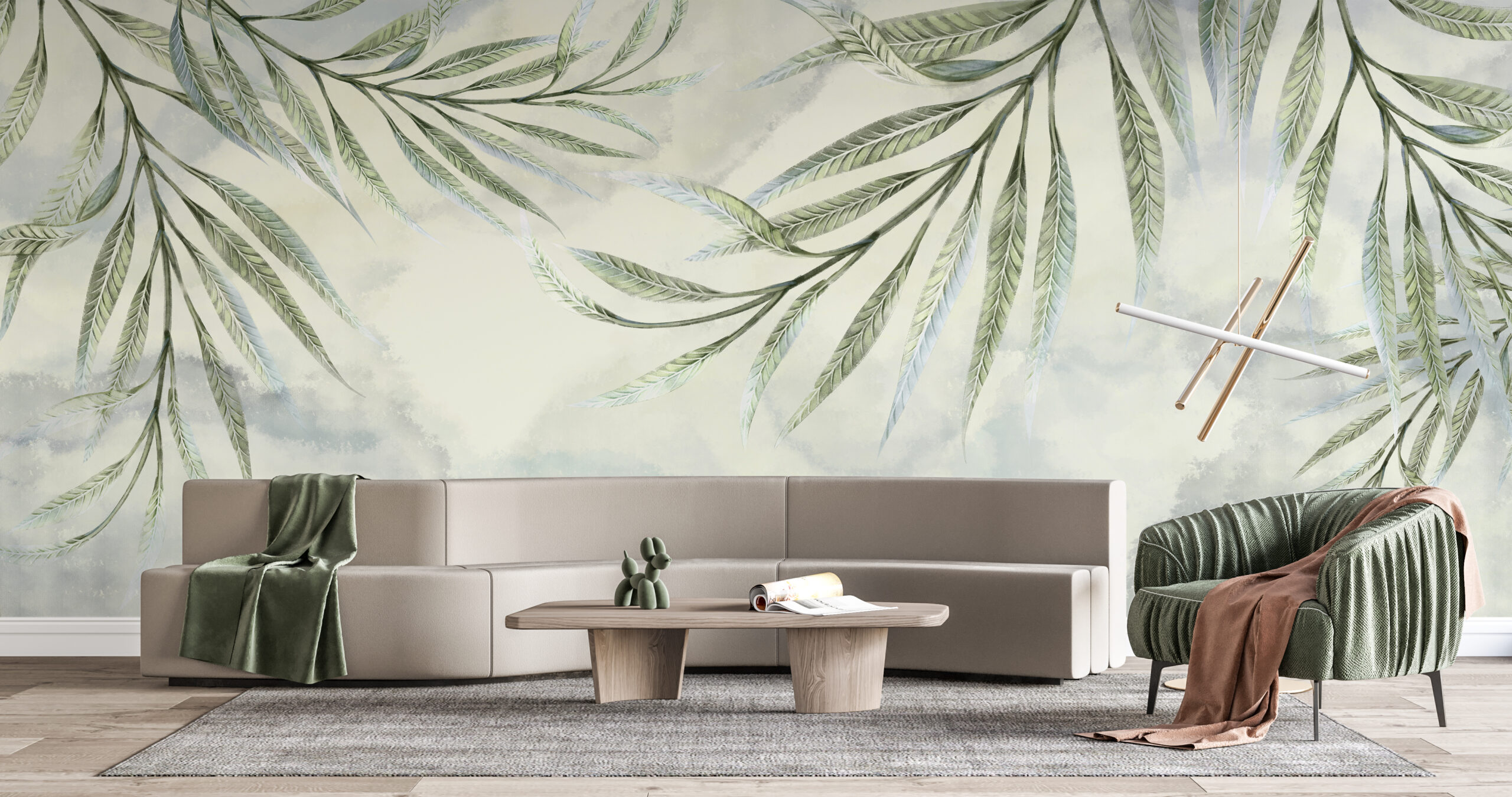 Foto murale Degët e Ullirit në Retë