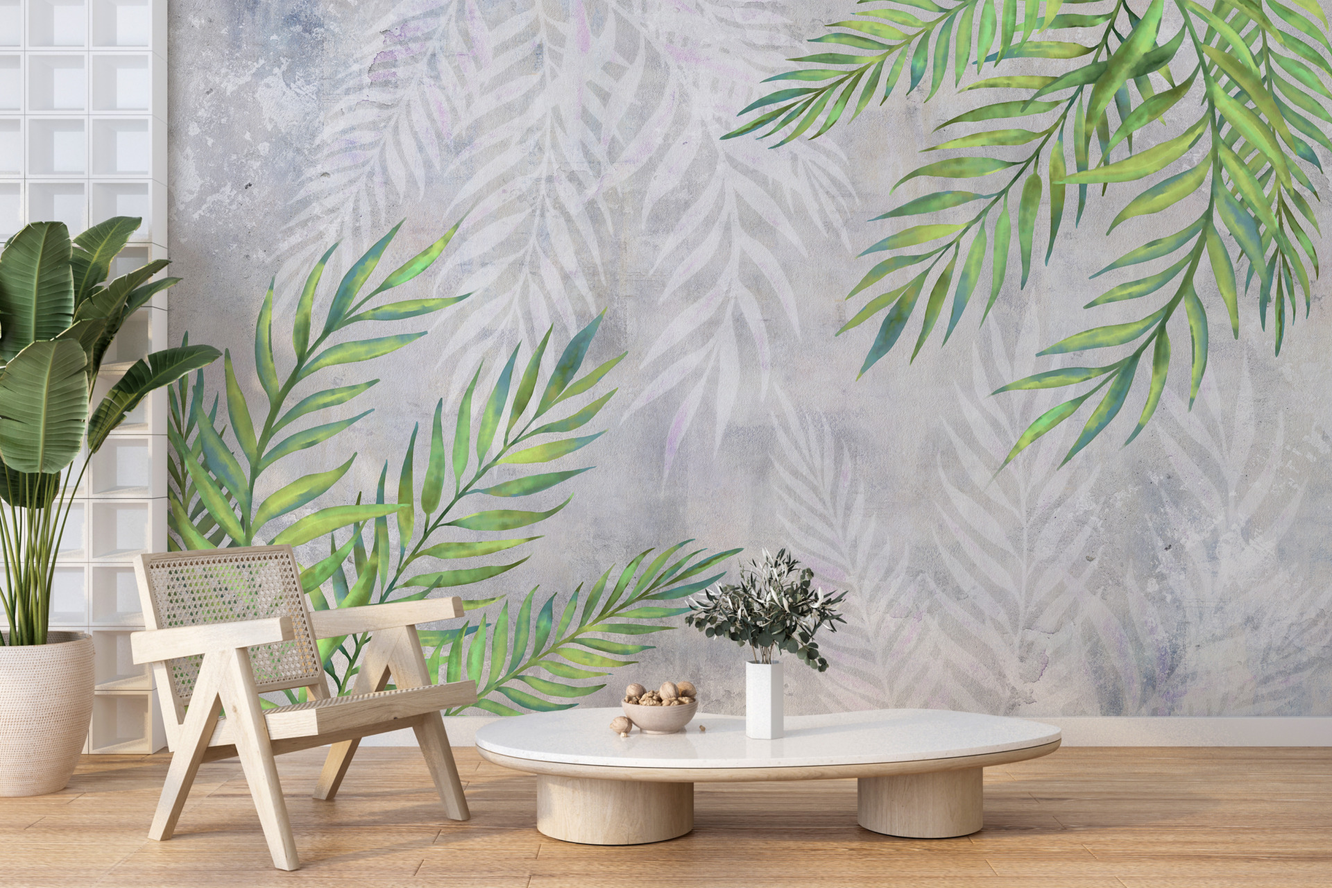 Foto murale Degët e Palmës