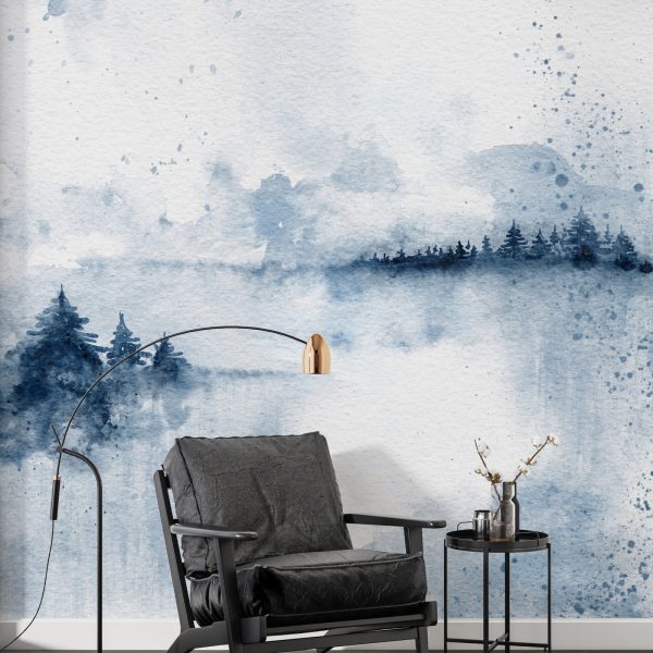 Foto murale Pishat e Malit në Blu