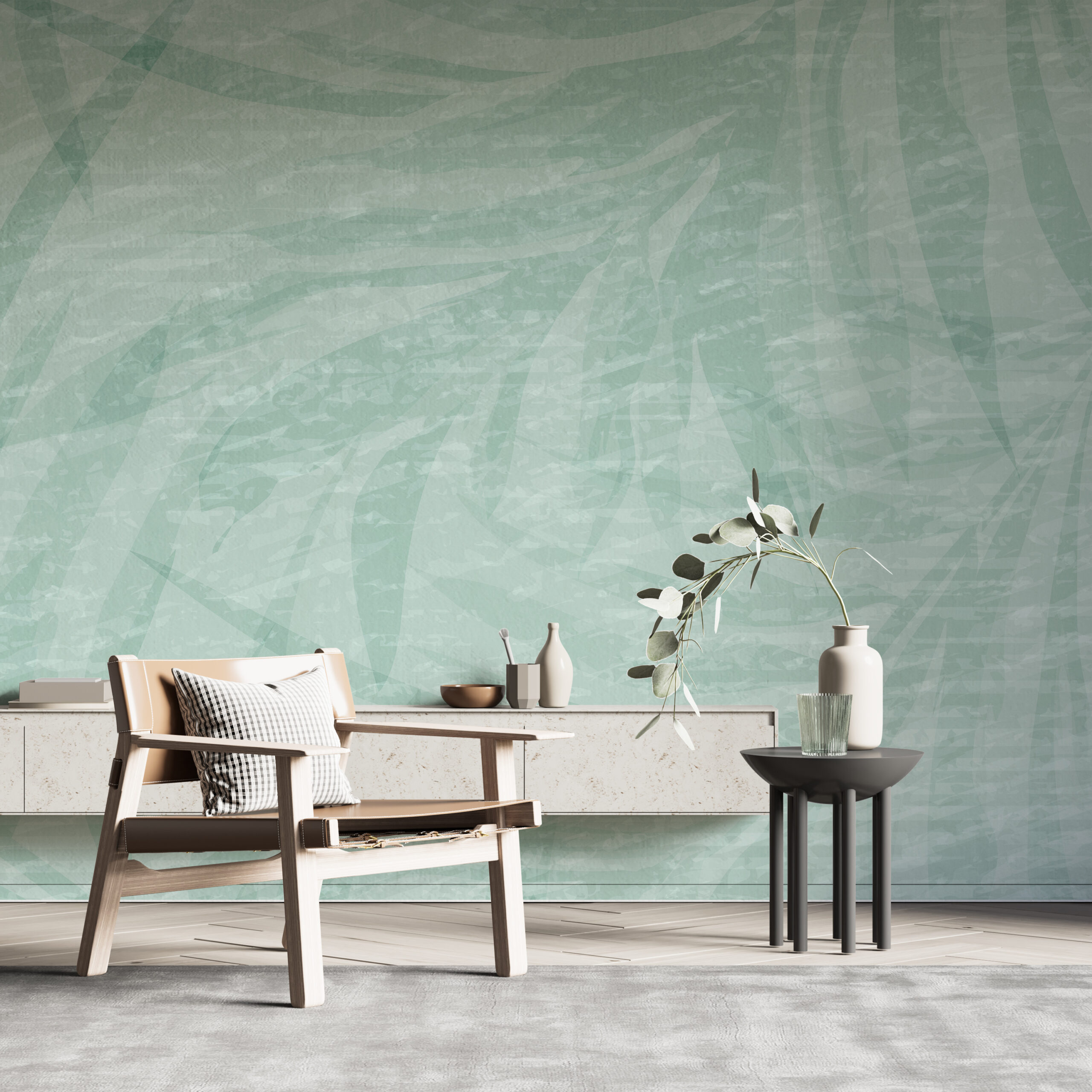 Foto murale Jeshile e çelët