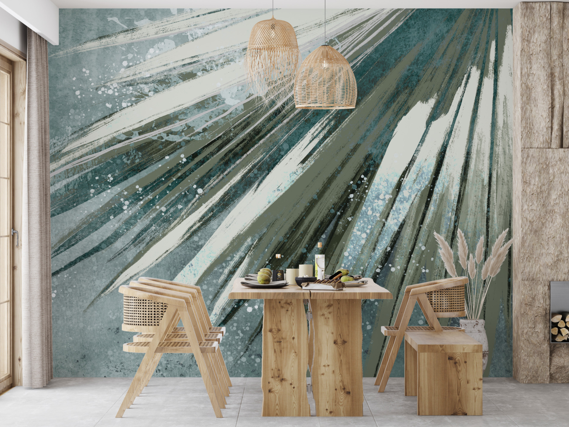 Foto murale Rreze të ndritshme