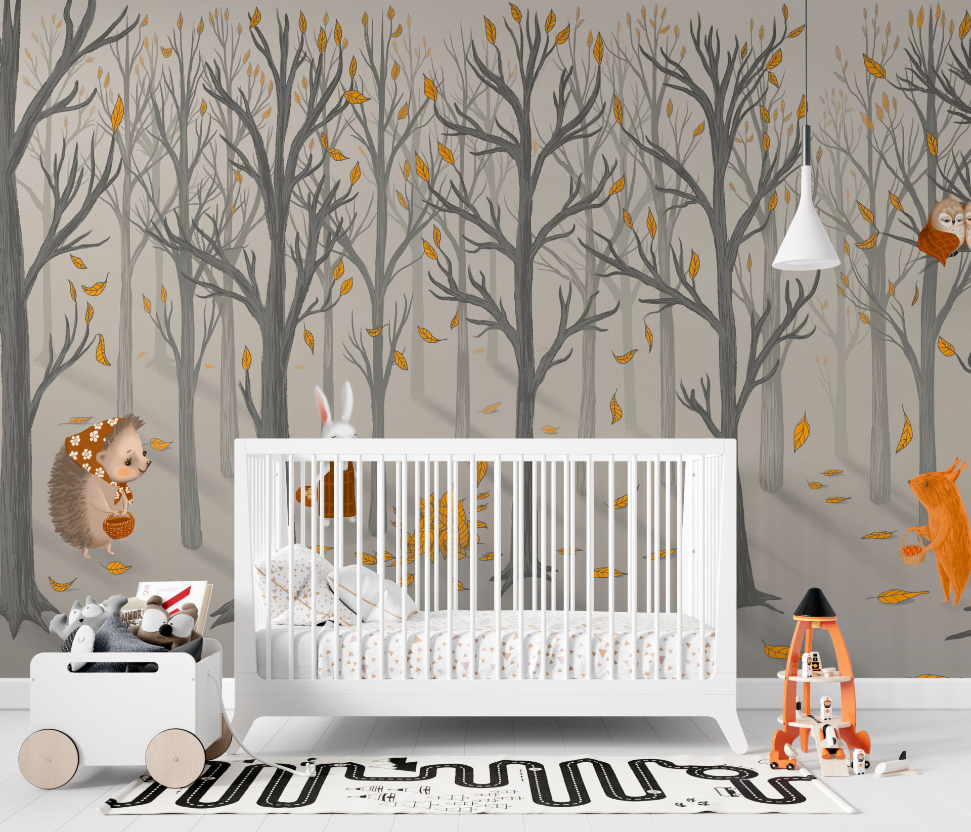 Foto murale Gjethe vjeshte