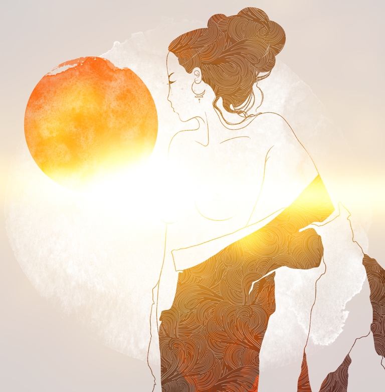 Fototapeta-Kobieta-w-Sloncu-_660294601