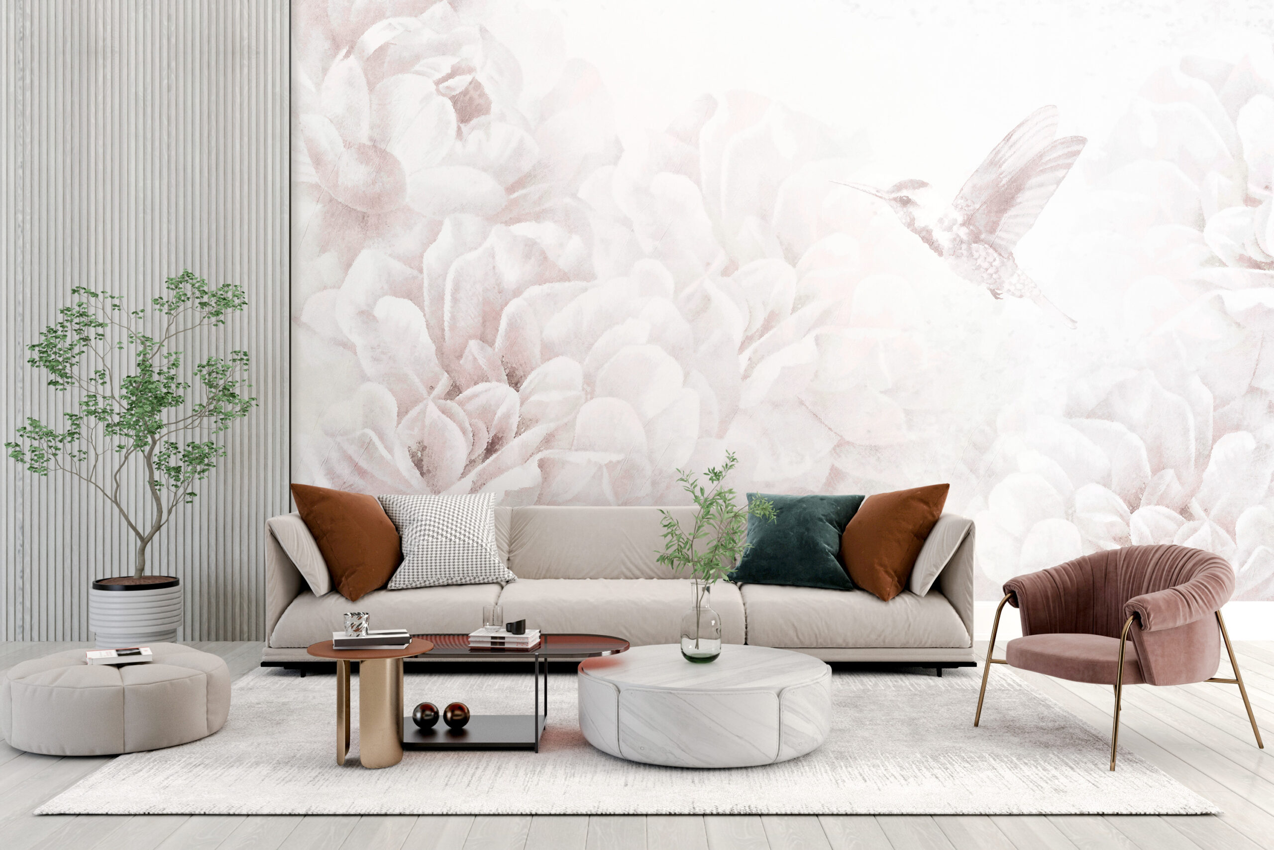 Foto murale Kolibri në të Bardha