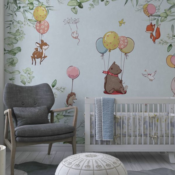 Foto murale Kafshë shumëngjyrëshe