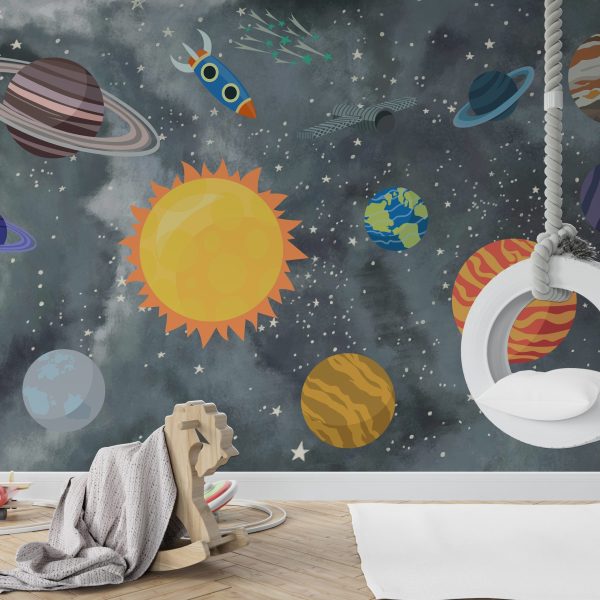 Foto murale Hapësirë shumëngjyrëshe