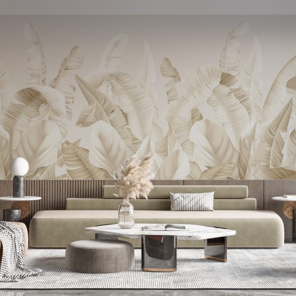 Foto murale Pyll i butë gjethesh