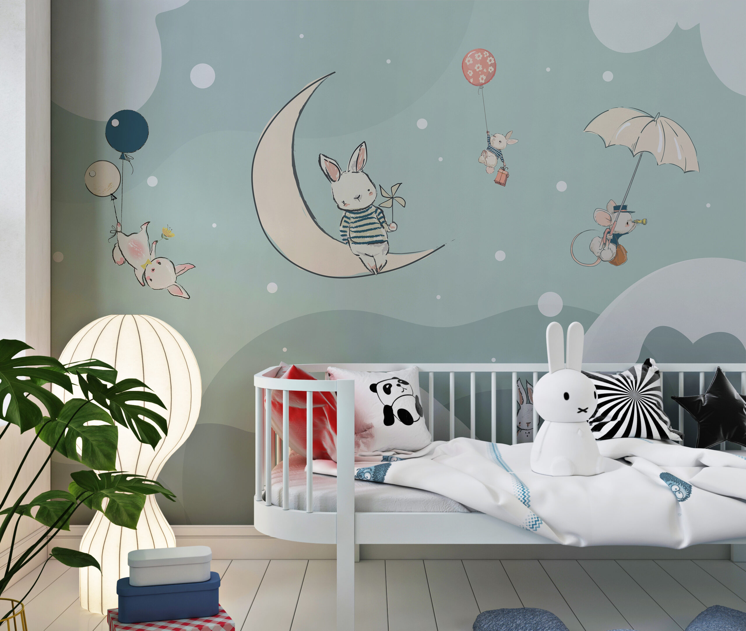 Foto murale Lepujt në Hënë