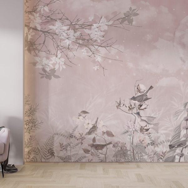 Foto murale Natë me hënë