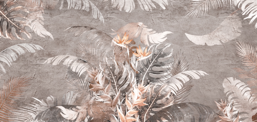 Fototapeta-Kwiat-Strelicji-w-Szarosciach_2222515507