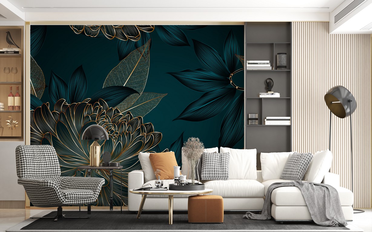 Foto murale Lule në shegë