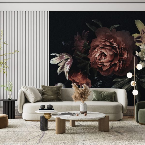 Foto murale Lule në një sfond të errët