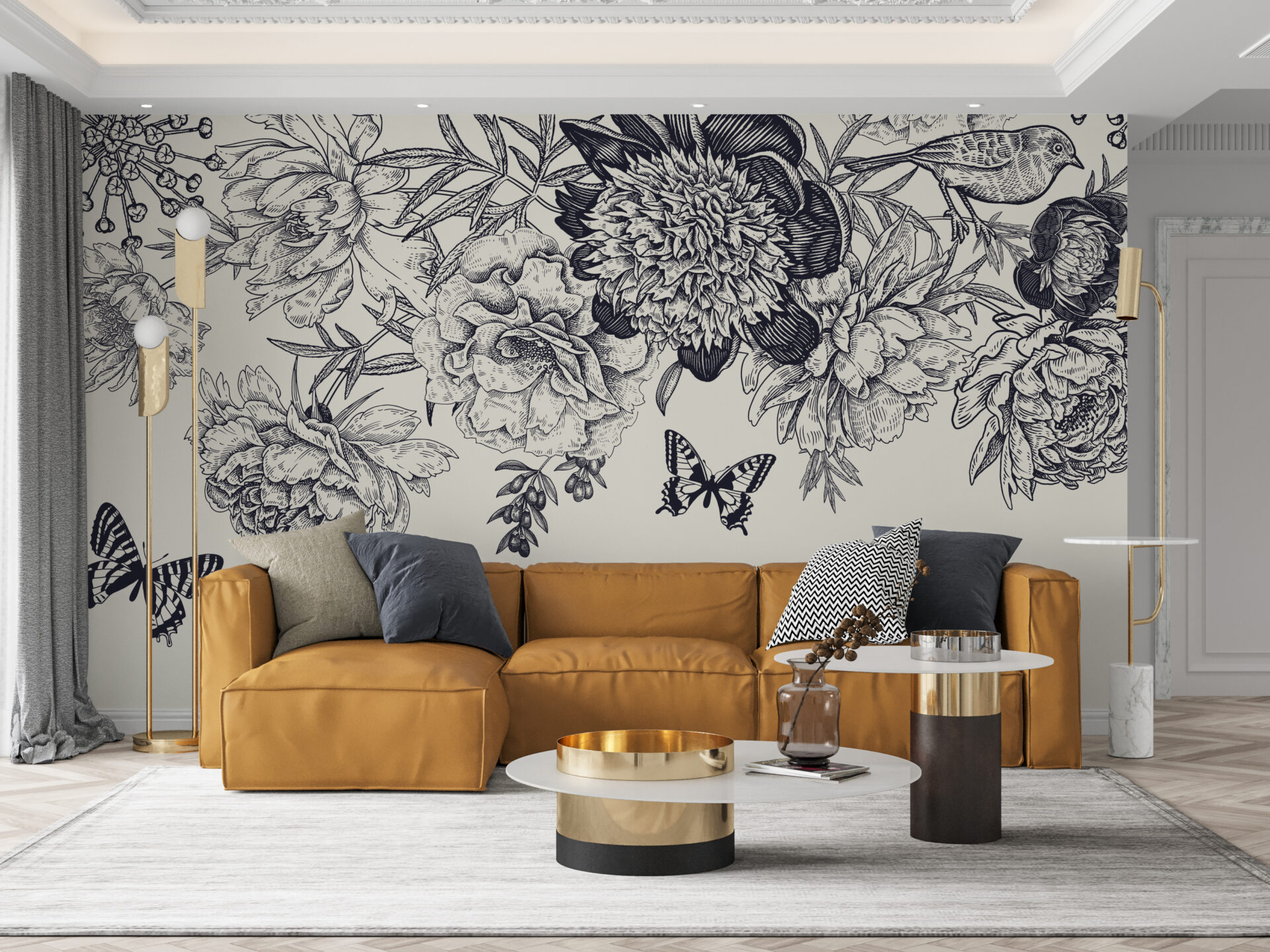 Foto murale Lule dhe Flutura