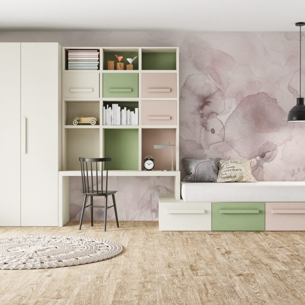 Foto murale Livadh me zile blu