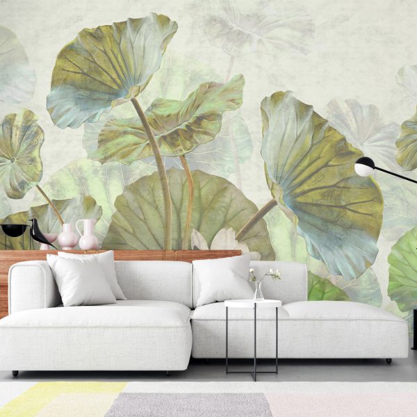 Foto murale Pyll me gjethe uji