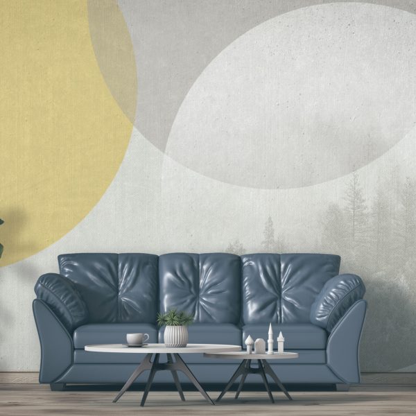 Foto murale Pyll i mbyllur në një rreth