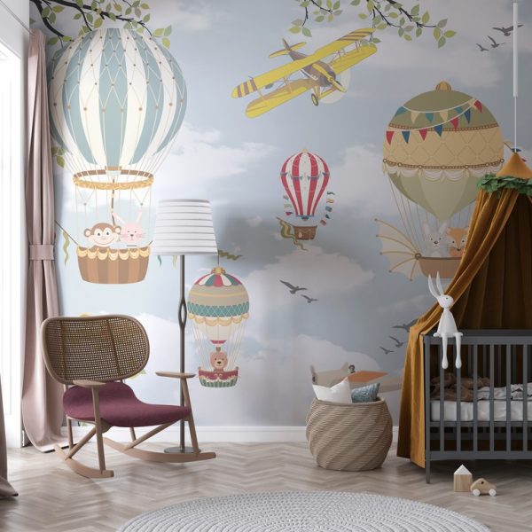 Foto murale Kafshë fluturuese midis reve