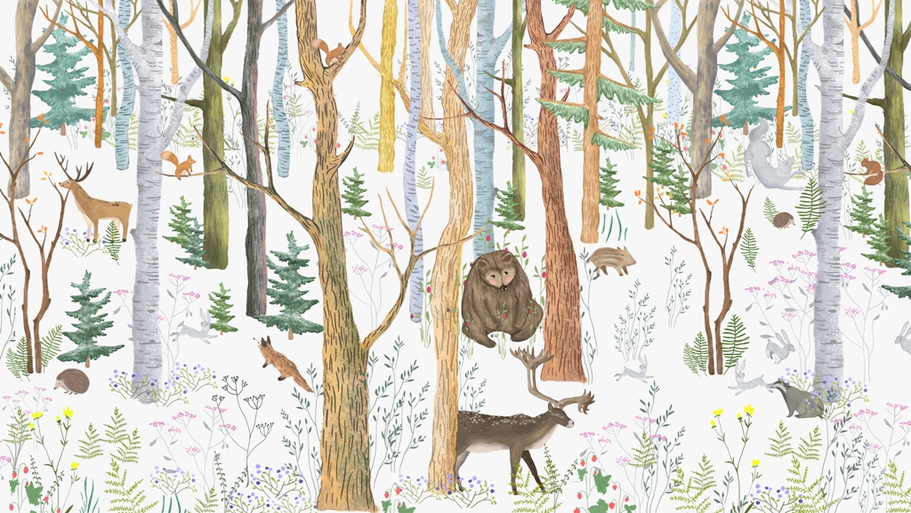 Fototapeta-Lesna-Fauna-i-Flora_2253138633-1