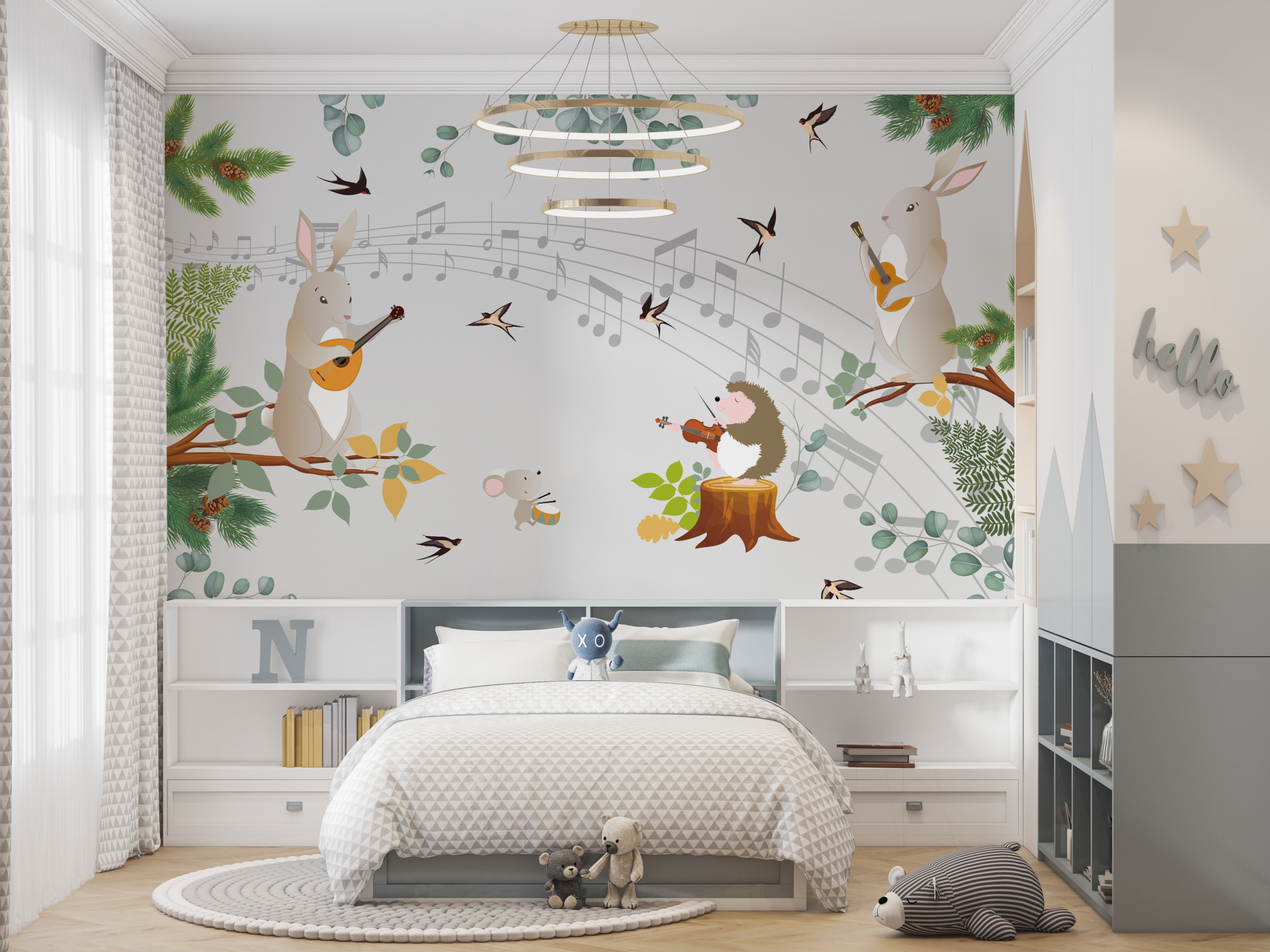 Foto murale Orkestra e Pyllit