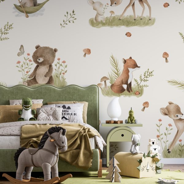 Foto murale Kafshët e pyllit