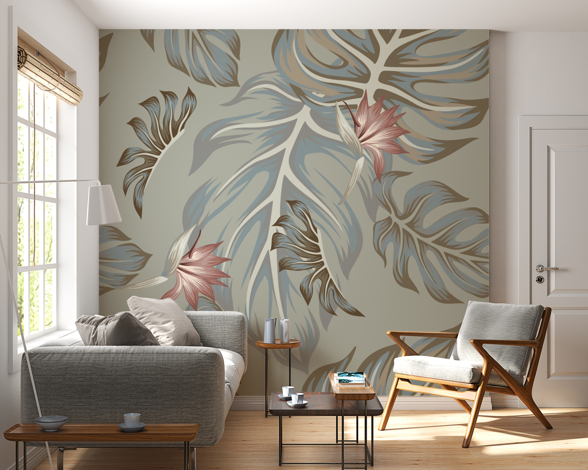 Foto murale Gjethe Monstera