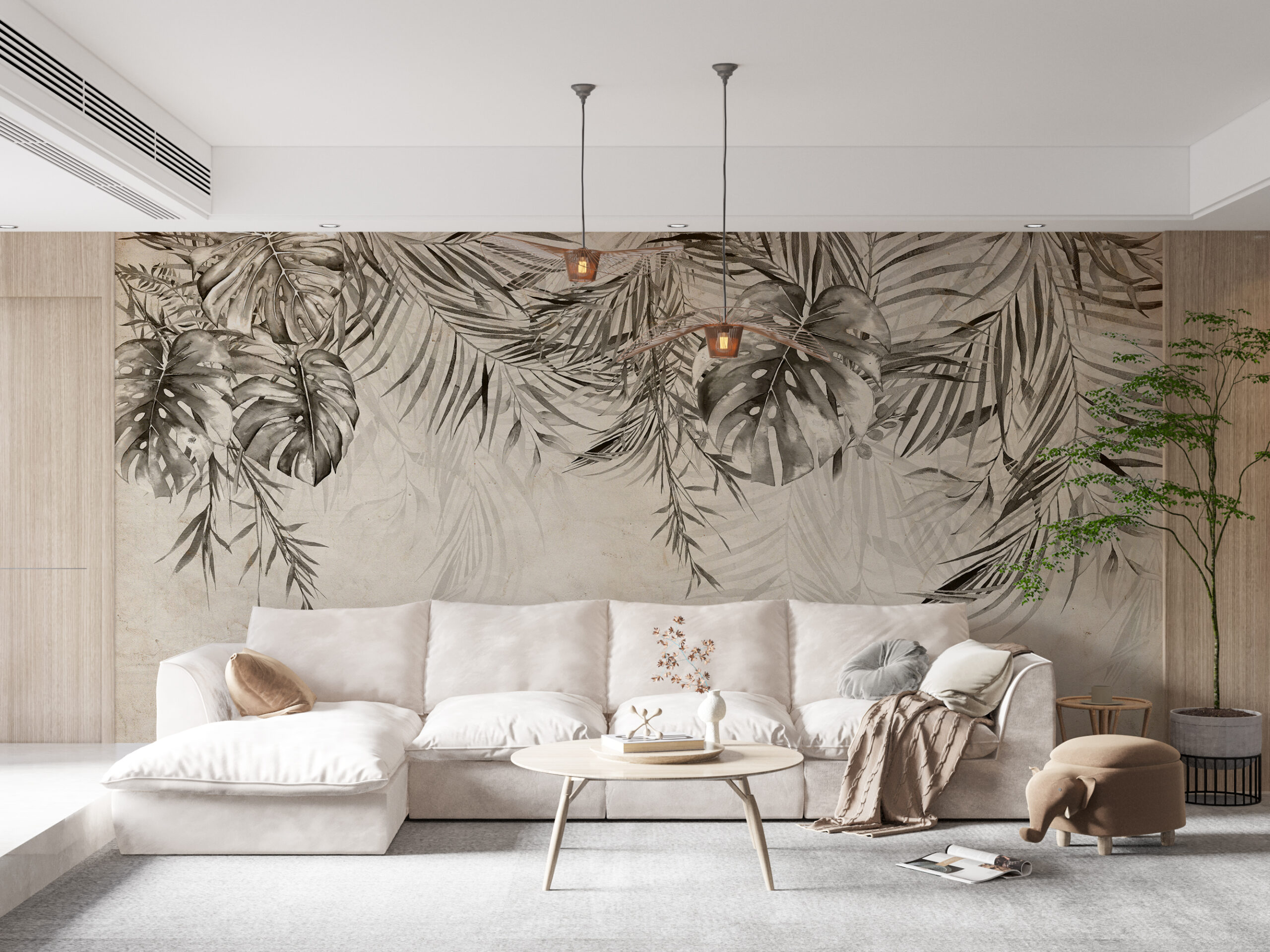 Foto murale Gjethe në letër të vjetër