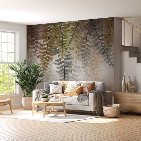 Foto murale Gjethe fieri