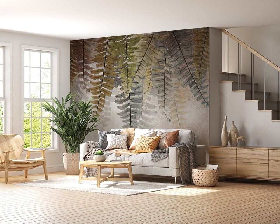 Foto murale Gjethe fieri