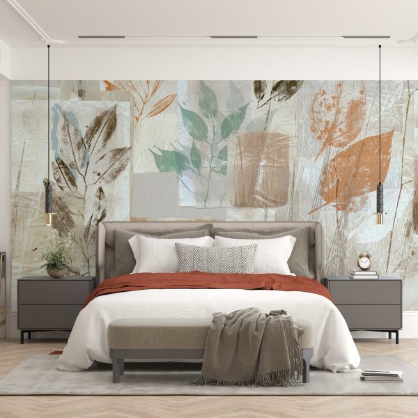 Foto murale Gjethe dhe Drejtkëndësha