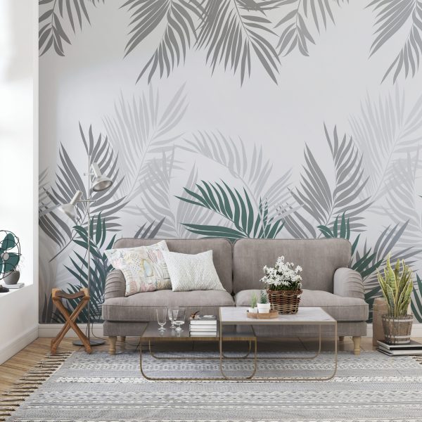 Foto murale Gjethe palme