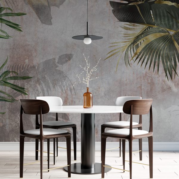 Foto murale Gjethe të gjelbra