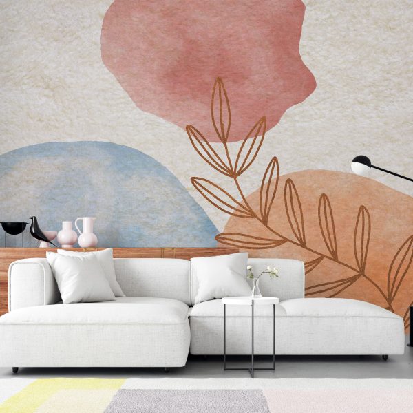 Foto murale Gjethe dhe palma