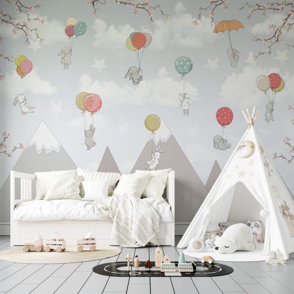 Foto murale Fluturimi mbi male