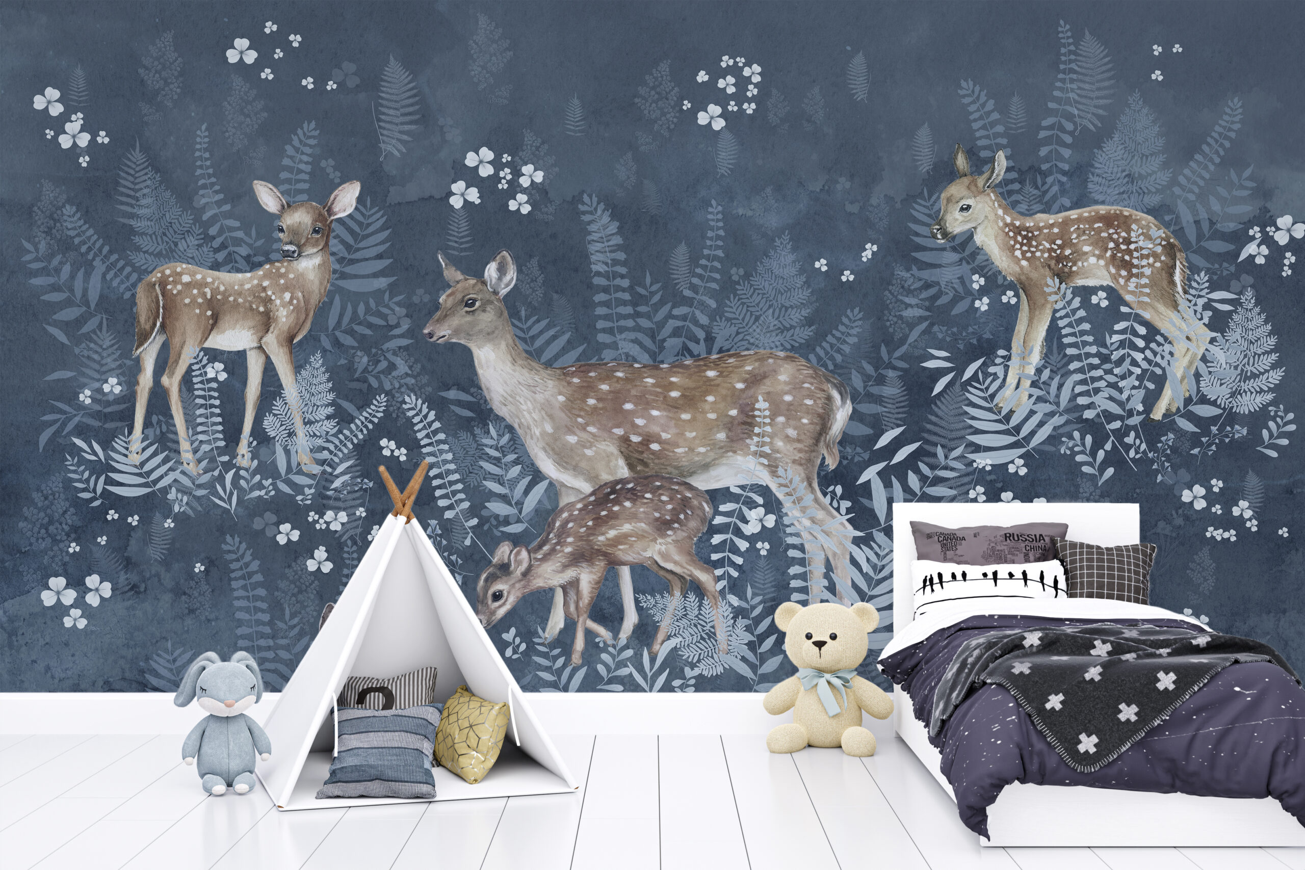 Foto murale Drerët e vegjël