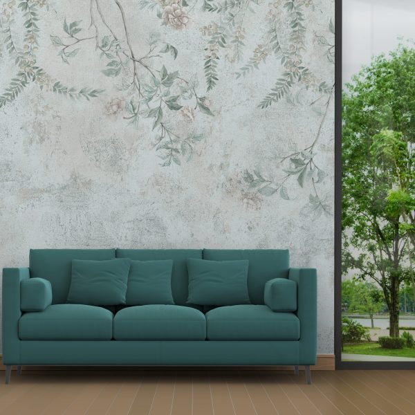 Foto murale Gjethe të vogla jeshile